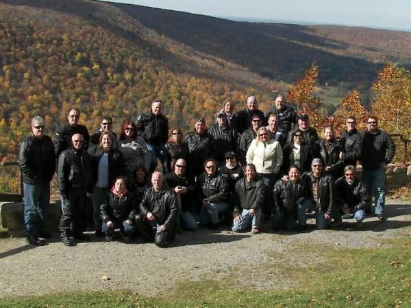 fall foliage ride with the Rochester Ready2Ride club