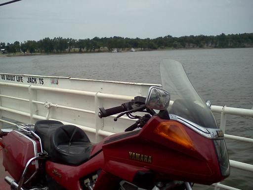 May 2012 My Ride on Ferry at Cave In Rock IL