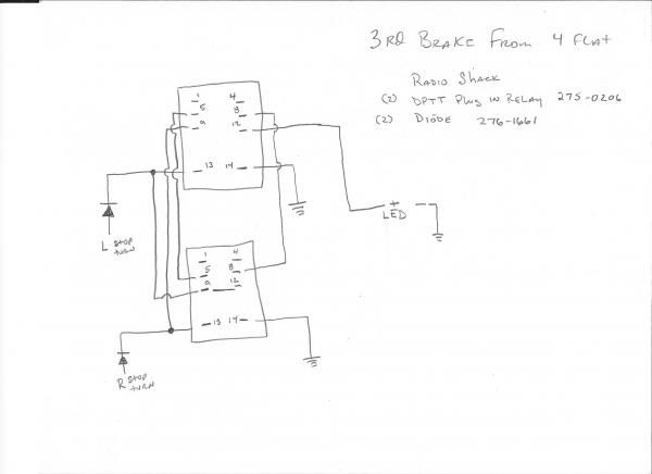 3rd brake schematic