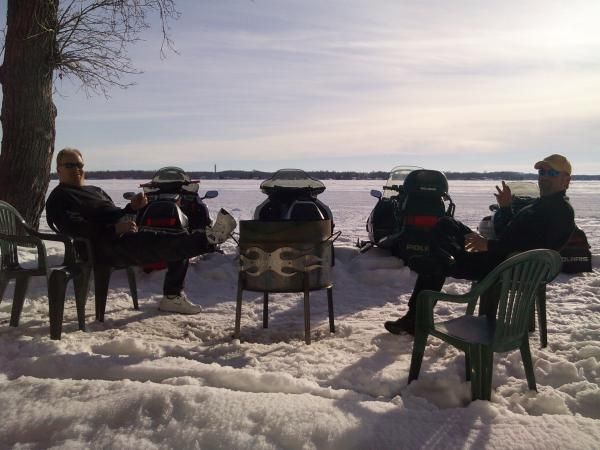 DETROIT LAKES MN 2011 wishing we could ride 48 deg outside in the second week of feb.