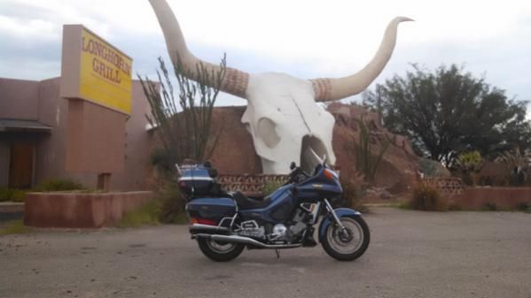 Longhorn Grill. Defunct steak house. Amado, AZ.