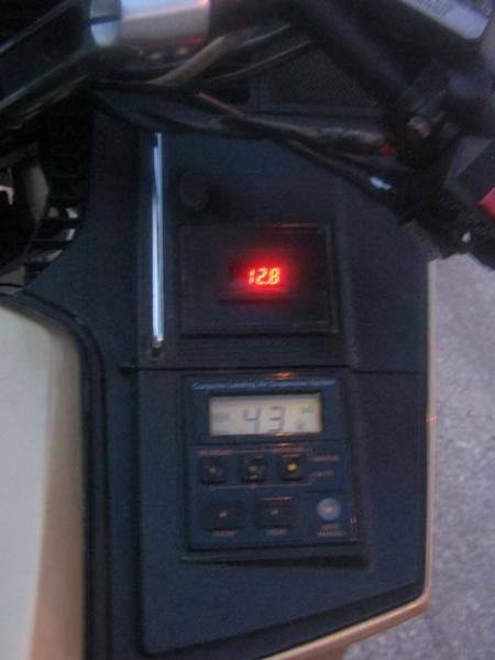 Spring '09. Digital voltmeter added on.  A must have on these old girls.