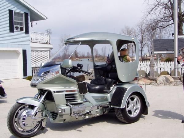 A trike we spotted in Limestone Michigan. The tip of the thumb.