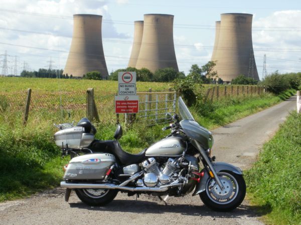 Disused High Marnham power station Nottinghamshire