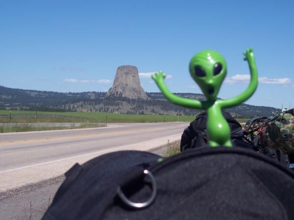 Devil's Tower, WY - Can I go home now?