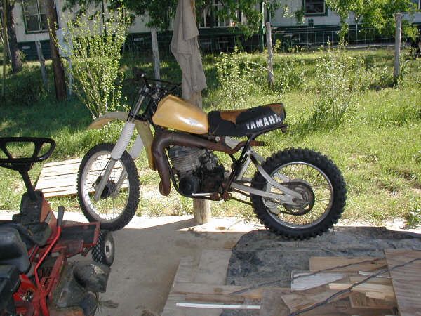 79 YZ400F - this was my niose maker