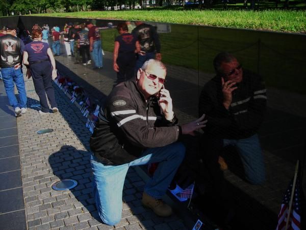 8 Called my son in Baghdad. He is my hero.