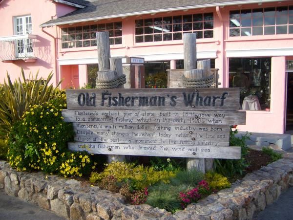 Proof we made it to Monterrey Fisherman's Wharf.