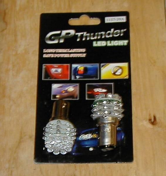 1 GP THUNDER 1157 BULBS