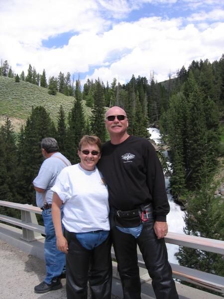 Falls on Beartooth Pass--where we honeymooned!