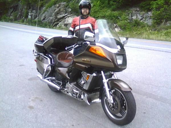 The Brown Fox and me on Rt.9n north of Lake George at Americade 2009