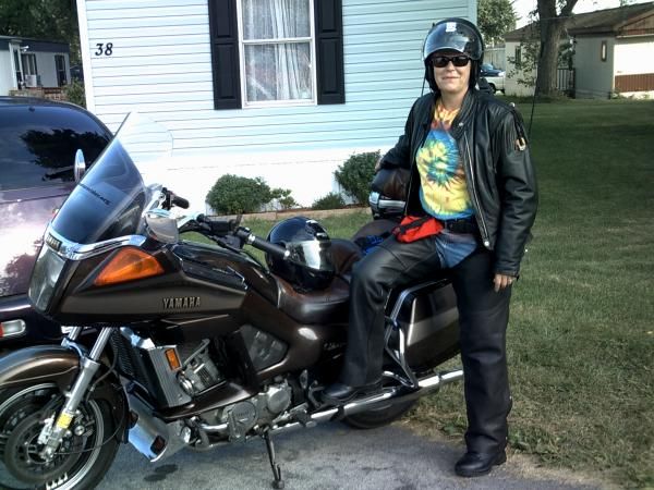 Carol Schutt suited up and ready to hit the road for Lake's George and Sacandaga.