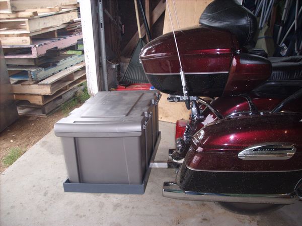 Added a plastic foot locker