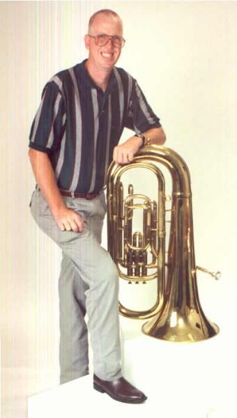 This is my first tuba that I ever owned. It is a Buescher 3-valved B-flat student level horn. I play