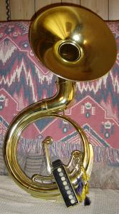 This is a Toy Sousaphone manufactered for Time/Life. I got into a bidding war over this one. It was 