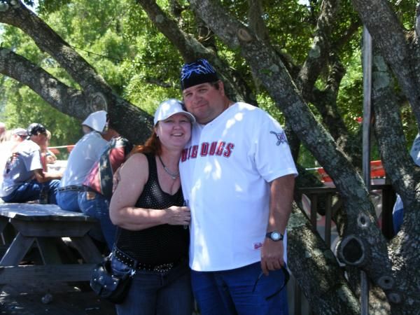 Brandy and Wayne on top of Suck Bang Blow Murrels Inlet 2008