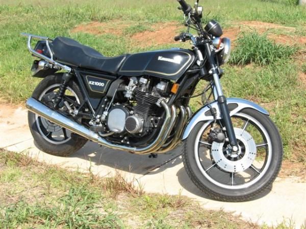 1980 KZ1000
Bought as an insurance recovery in 1988.
Restored over the past twenty years.
Sold in
