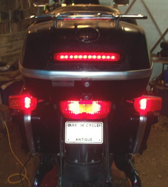 Rear view LED lights