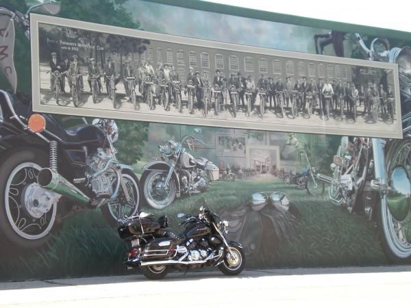 My Bike at Portsmouth Flood Wall Murals
