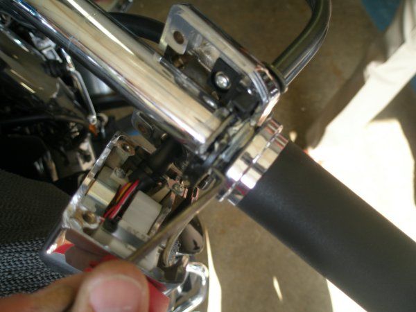 throttle cable removal