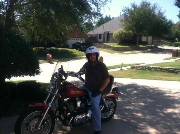 Bike I had while in Texas - 1998 Harley Dyna Glide