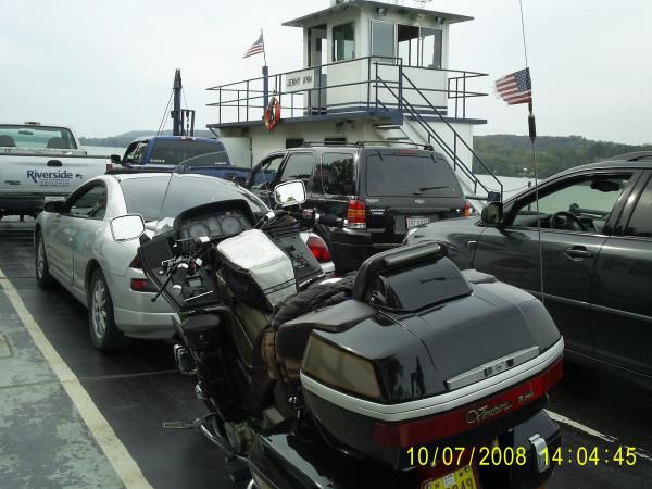 Ferry Across Ohio River at Augusta, KY