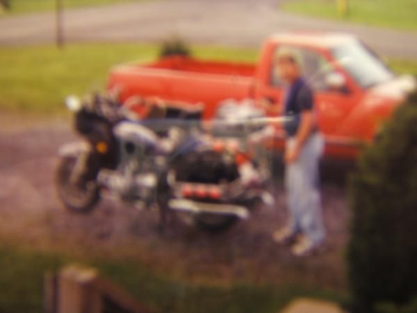 This was my 2nd Goldwing, a 1983 that was owned & very well cared for by my friend's father -in 