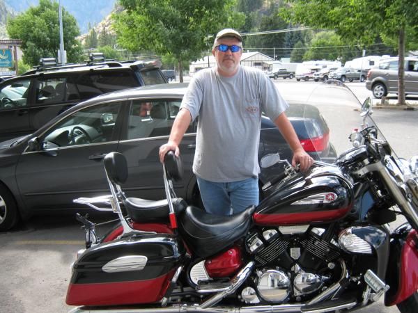 First Overnight Motorcycle Leavenworth Washington.

Me and the bike at the hotel.