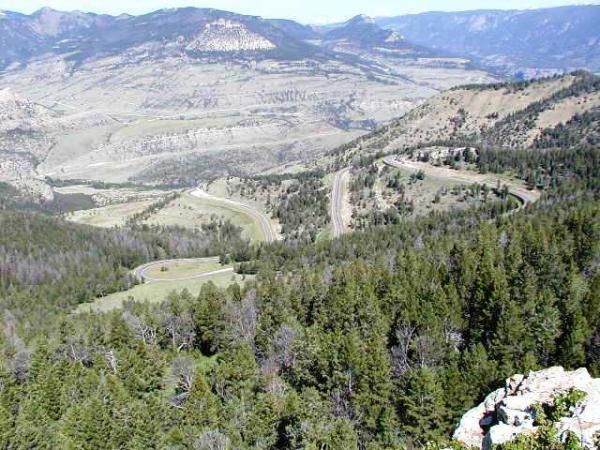 Beartooth Highway twisties.