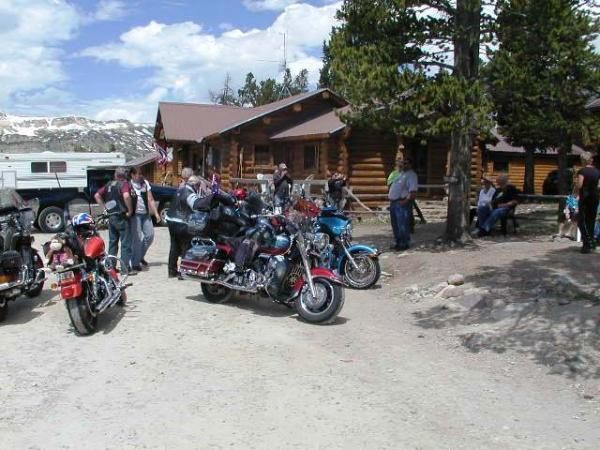 Beartooth Highway Top of the World Store - I swear these people are following me.