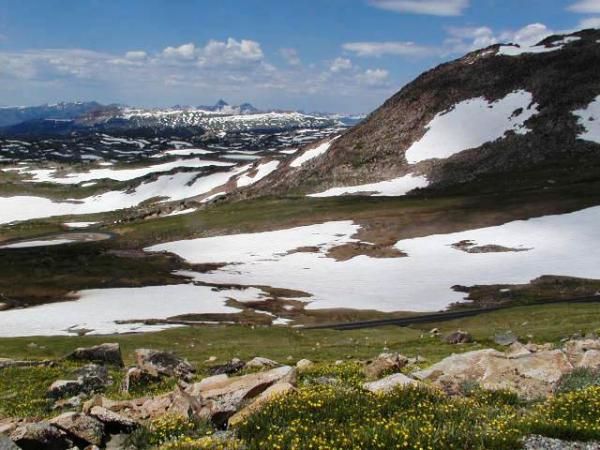 Beartooth Highway - Another panorama at the top.