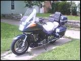 Bought her new and cut it out of the crate in Aug 1995
Fox's Yamaha  Bloomington Indiana