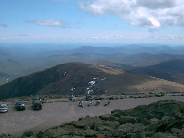 On TOP of Mt. Washington, NH.