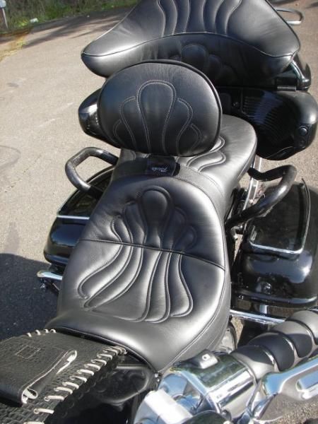 Rebuilt seat by Rich's Custom Seats.  Great feel and look.